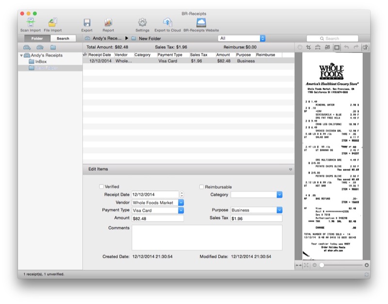 Neat Receipts Scanner Software For Mac